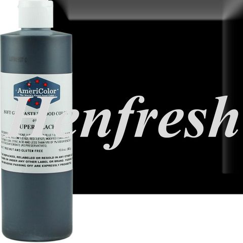 AmeriColor Gel Super Black 383gm