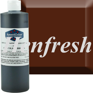 AmeriColor Gel Chocolate Brown 383gm