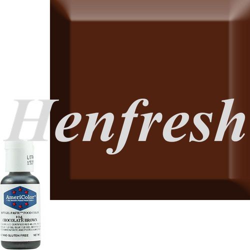 AmeriColor Gel Chocolate Brown 21gm