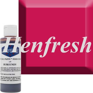 AmeriColor Gel Burgundy 383gm