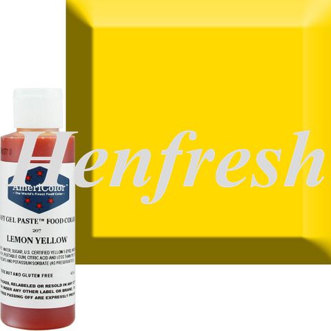 AmeriColor Gel Lemon Yellow 383gm