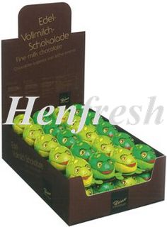 Baur Foiled Frogs Milk Chocolate 40x18g