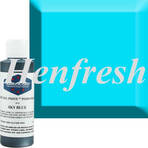 AmeriColor Gel Sky Blue 383gm