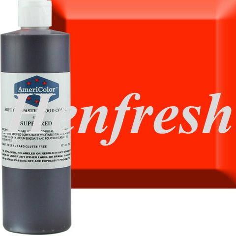 AmeriColor Gel SUPER Red 383gm