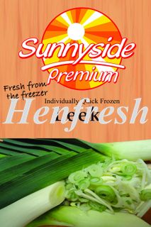 Sunnyside IQF Leeks Sliced 10kg