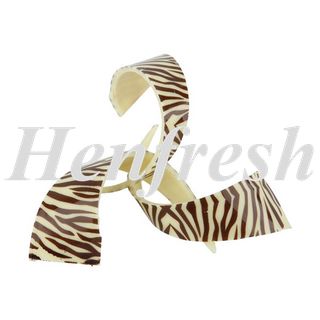 Curls Long Zebra White 90mm (69)