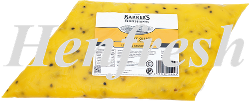 Barkers Lemon & Passionfruit Silk 4x1.25kg