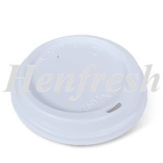 Detpak 12/16/20oz Smooth Hot Cup Lid White (1000)