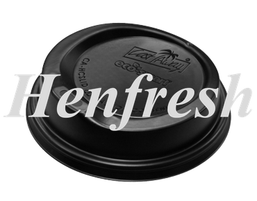 CA Combo Hot Cup Lids Black (1000)