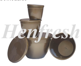 Pudding Lid Polypropylene Gold 125g (900)