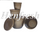 Pudding Lid Polypropylene Gold 125g (900)