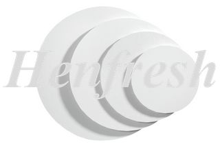 14" Round White Masonite (1)