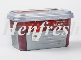 Ravifruit Frozen Fruit Puree Morello Cherry 1kg