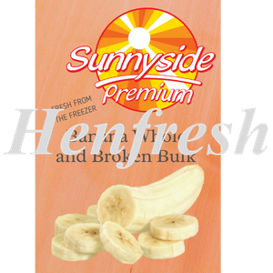 Sunnyside IQF Banana Whole & Broken 10kg