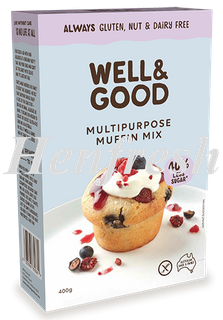 Well & Good Multi Purpose Muffin Mix 5x400g