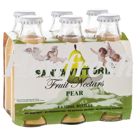 Santa Vittoria Nectar Pear 24x125ml