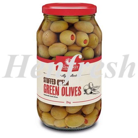 SH Olives Stuffed Green 6x2kg