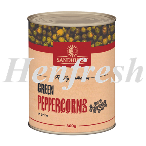 SH Green Peppercorns 12x800g