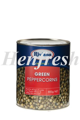 Rivana Pepercorns Green 12x800gm