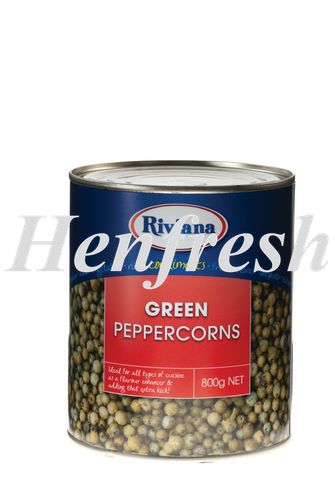 Rivana Pepercorns Green 12x800gm