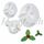 HOLLY 3 LEAF PLUNGER CUTTER 3 PIECE SET