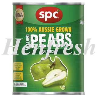 SPC Pear Halves N/Juice 3xA10