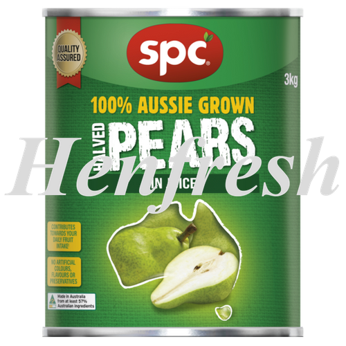 SPC Pear Halves N/Juice 3xA10