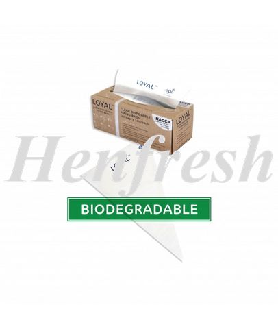 Loyal Piping Bag Disposable 12"/30cm Clear (100)