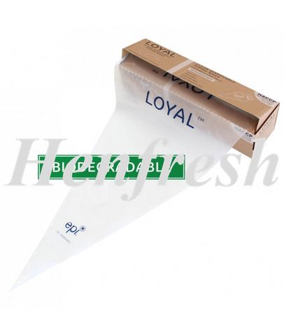 Loyal Piping Bag Disposable 22"/56cm Clear (100)