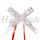 Ribbon Pull Bow White Tree 18mm 25pk