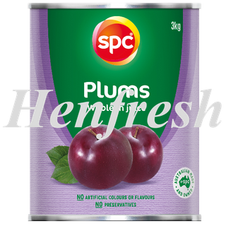 SPC Plums Whole in Juice 3x3kg