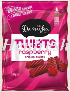 Darrell Lee Raspberry Twists (280g)