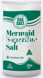 Mermaid Salt Fine 25kg  ***NON IODISED***