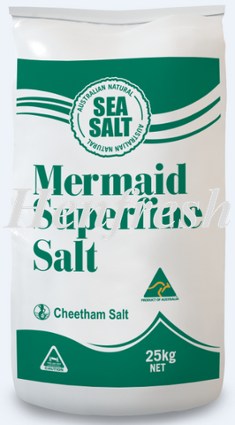 Mermaid Salt Fine 25kg  ***NON IODISED***