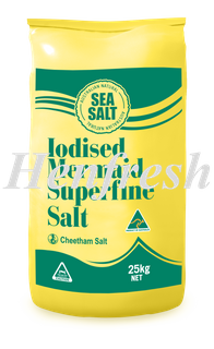 Mermaid Salt Superfine Iodised 25kg