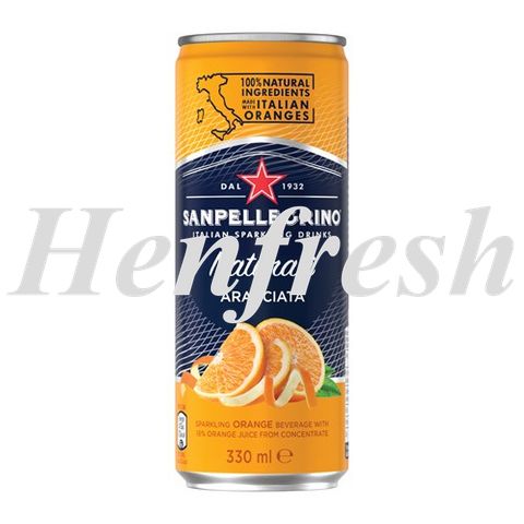 Sanpellegrino Aranciata Slim Can 6x(4x330ml)