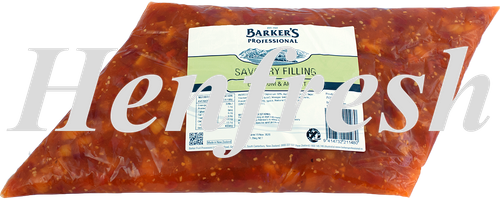 Barkers Capsicum & Apricot Savoury Fill 4x1.25kg