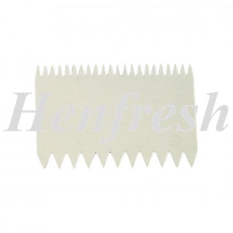 Thermohauser Double Sided Scraper Comb 110x75mm