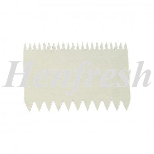 Thermohauser Double Sided Scraper Comb 110x75mm