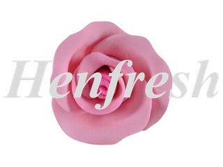 SI Single Tea Rose Small Pink 3cm (52)