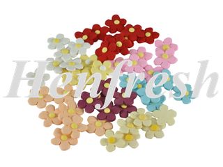 SI Single Daisy 5 Petals Small Mix Colours 360