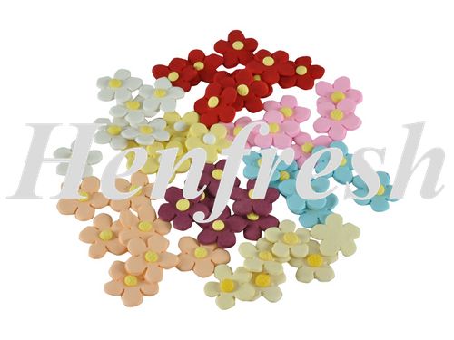 SI Single Daisy 5 Petals Small Mix Colours 360