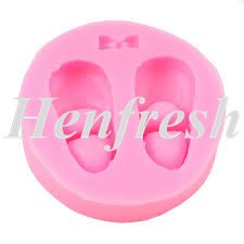 Silicon Mould 500 Baby Shoes