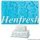 Silicon Fondant Mould 01 Rose Baroque