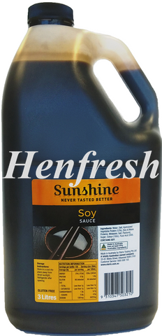 Sunshine Soy Sauce 3lt