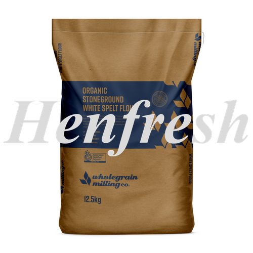 WGM ORGANIC Stoneground White Spelt Flour 12.5kg