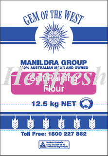 Manildra Self Raising Flour 12.5kg