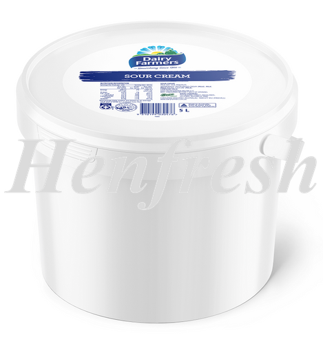 Dairy Farmers Sour Cream 5lt