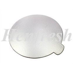 STD Boards Round Tab Silver 3" (50)