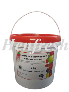 FFI Strawberry Filling 50% 6kg